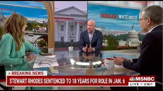 MSNBC: DEADLINE WHITE HOUSE - MAY 25, 2023 - STEWART RHODES IS AN ENEMY OF AMERICA