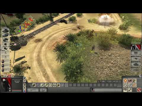 M8 Greyhound meets Panzerfaust - Men of War Assault Squad Random moments #4