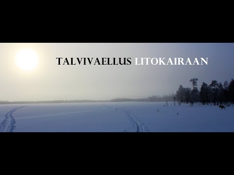 Talvivaellus Litokairaan
