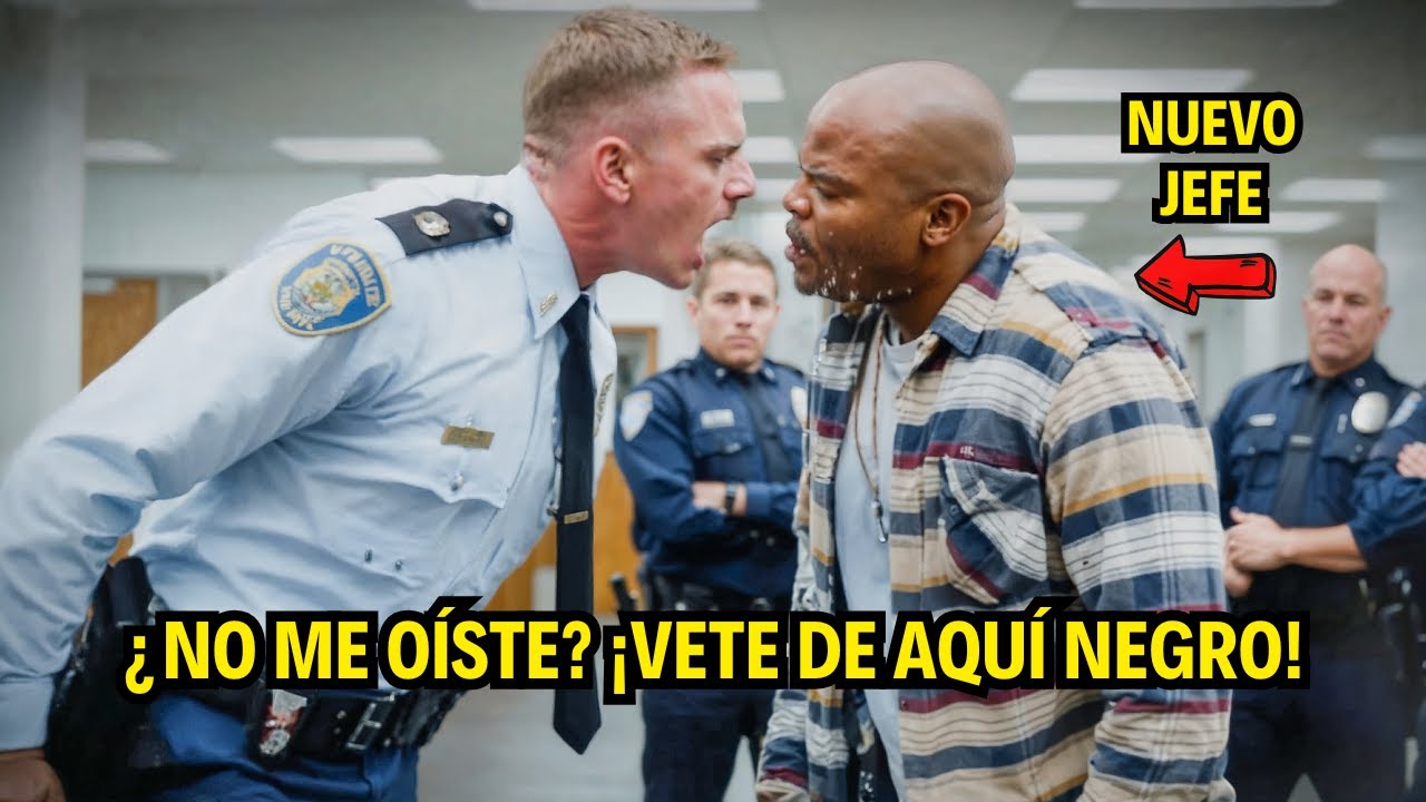 Policía Racista Escupe en la Cara  a un Hombre... ¡Sin Saber que Era su Nuevo Jefe!