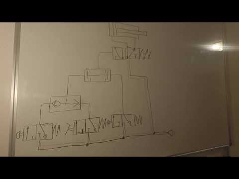 Pneumatic circuit diagram no. 3 - explained quickly and easily