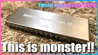 This is monster！fender engine room lvl12　レビュー！