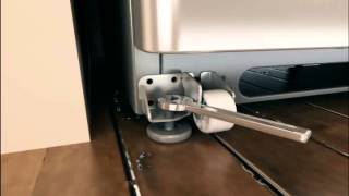 How to Align Doors on a French Door Refrigerator with Non-Adjustable Rollers