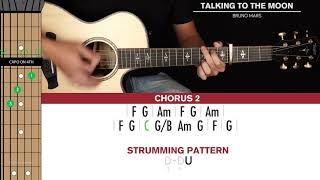 Download lagu Talking To The Moon Guitar Cover Bruno Mars 🎸|Tabs   Chords| mp3