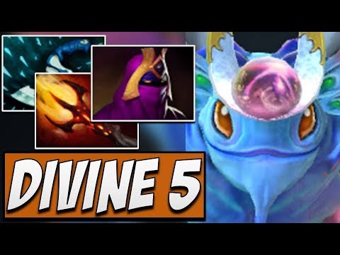 Newbee.Sccc Puck - TOP 9 MMR | Dota Gameplay 7.14