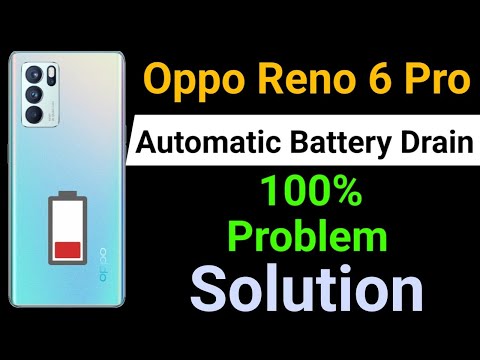 Oppo Reno 6 Pro 5G Battery Drain Problem | How To Solve Battery Drain Problem in Oppo Reno 6 Pro