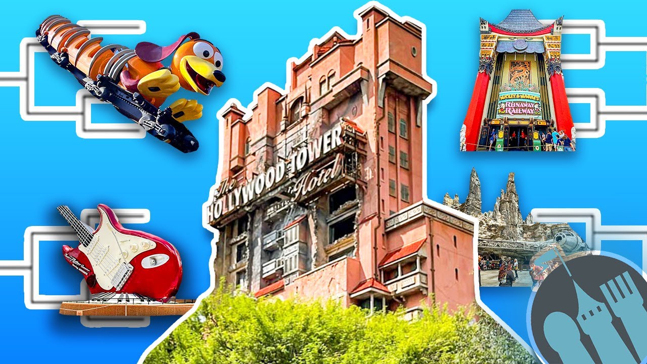 What is the BEST Ride in Hollywood Studios? Disney World Ride BRACKET