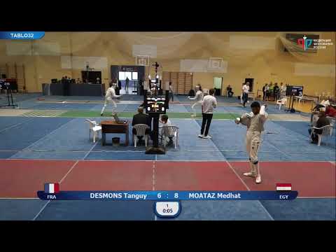 Black Sea Cup 2019, T32 SM Moatz (EGY) - Desmons (FRA)