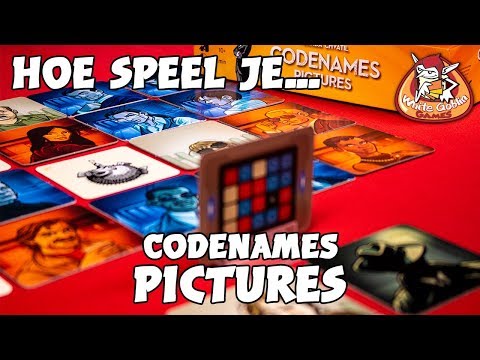 Hoe speel je... Codenames Pictures  - White Goblin Games #whitegoblingames #codenames