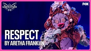 Clock Performs “Respect” by Aretha Franklin | Season 11 | The Masked Singer