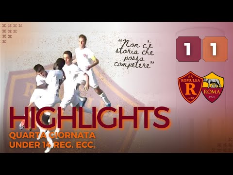 Romulea - AS Roma | GOAL e HIGHLIGHTS IV giornata Under 14 Reg. Ecc.