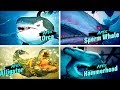 MANEATER All Apex Predators Boss Fights Bosses Gameplay