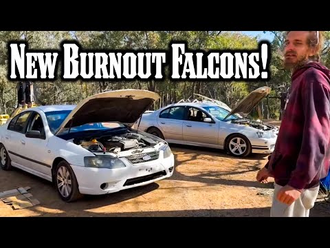 We Bought Ford Falcon Burnout Cars! Entered Our First Burnout Comp!