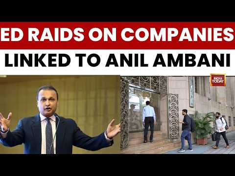 ED Raids 12 Locations Linked To Anil Ambani's Reliance Power In Mumbai | India Today News