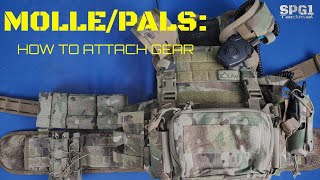 MOLLE/PALS: How to Attach Gear to your Belt or Plate Carrier