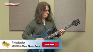 Video thumbnail for MXR M148 Micro Chorus Pedal Review by Sweetwater Sound by Sweetwater