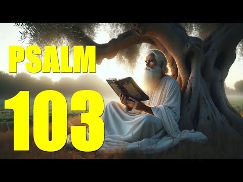 Psalm 103 Reading:  Bless the Lord, O My Soul (With words - KJV)