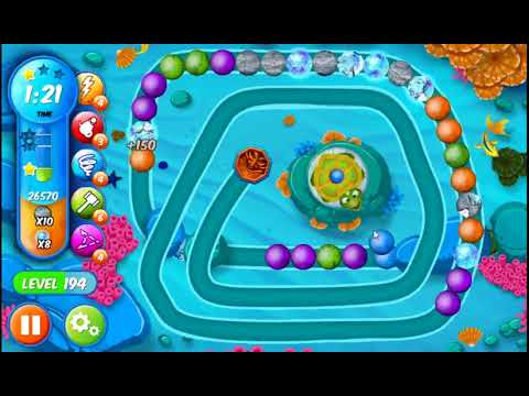 Marble Woka Woka Level 194 - NO BOOSTERS 🐢 | SKILLGAMING ✔️