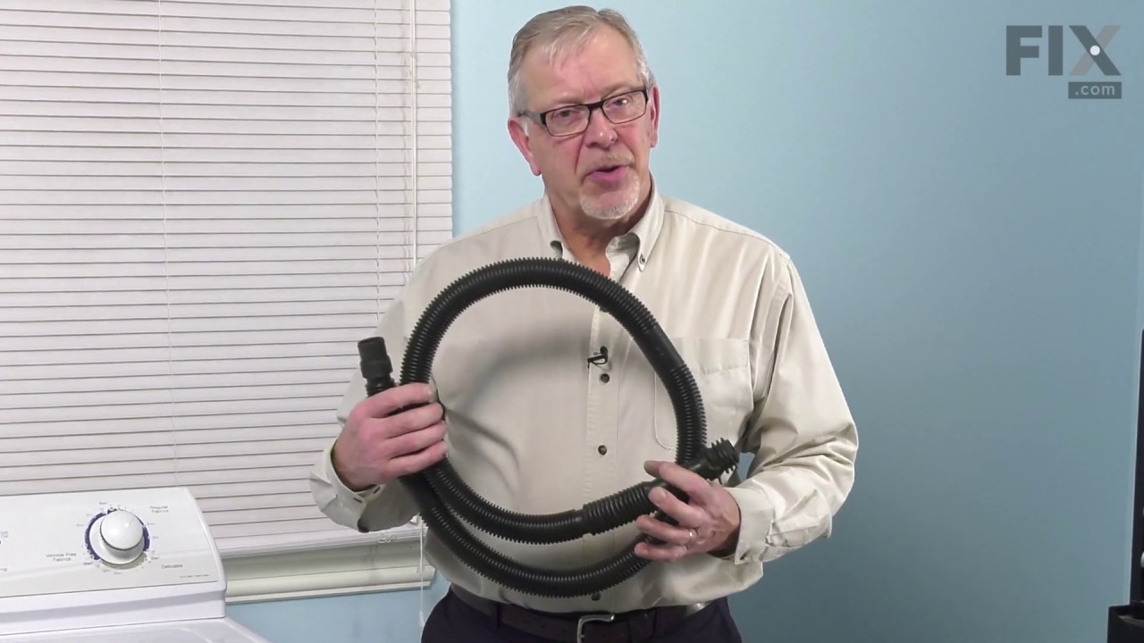 Replacing the Drain Hose with Bend and Stay