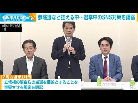 選挙のSNS対策で与野党協議