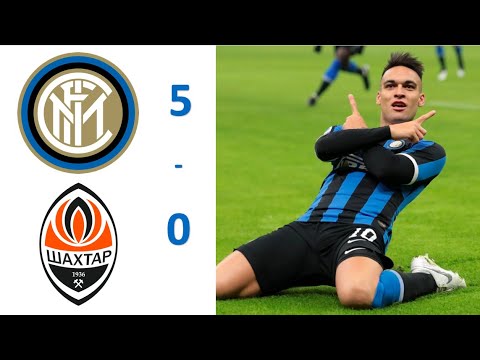 Inter Milan vs Shakhtar 5-0 All Goals & Extended Highlights 2020