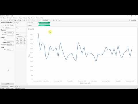 Formatting and Working with Dates and Time Series Data - Tableau in Two Minutes
