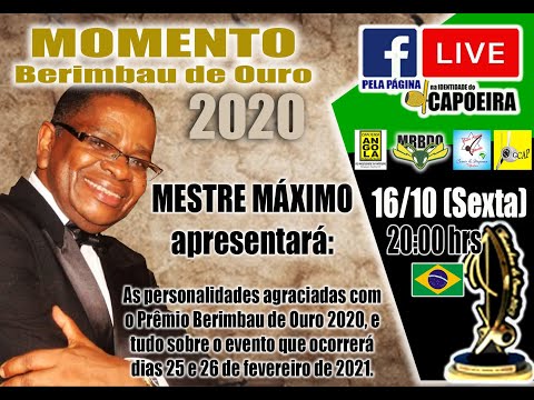 144ª LIVE NA IDENTIDADE DO CAPOEIRA - MOMENTO BERIMBAU DE OURO
