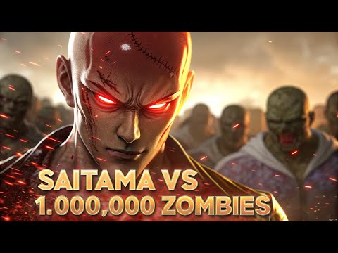 Saitama vs 1,000,000 Zombies - Ultimate Epic Battle