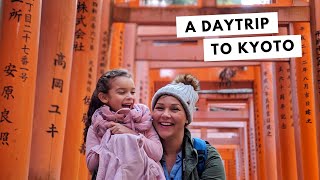 Visiting the Torii Gates at the Fushimi Inari Shrine in Kyoto | Traveling Japan by Train