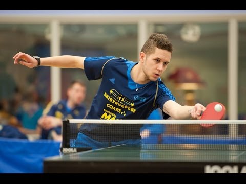 Tafeltennis eredivisie 1/2 finale: Hilversum - Enjoy & Deploy Taverzo