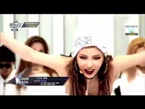 [Comeback Stage] 4Minute 포미닛 'Crazy' 140212 Mnet M! Countdown