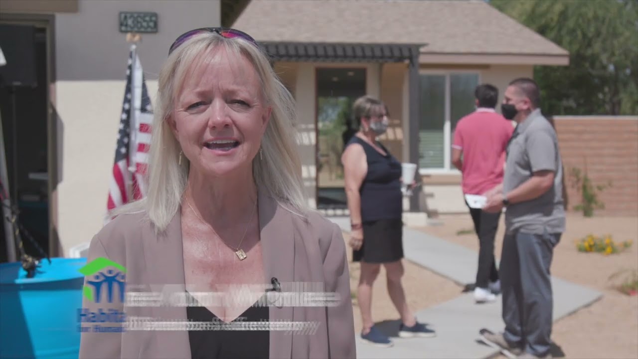 Habitat for Humanity home dedication 2022