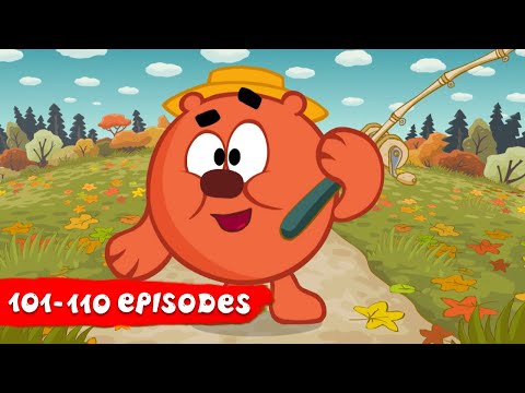 KikoRiki 2D | Full Episodes collection (Episodes 101-110) | Cartoon for Kids