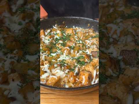 UNA CENA DIFERENTE: Todo en una sartén, cremoso y lleno de sabor #shorts