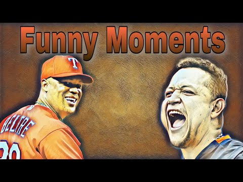 MLB // Miguel Cabrera & Andrian Beltre Funny Moments
