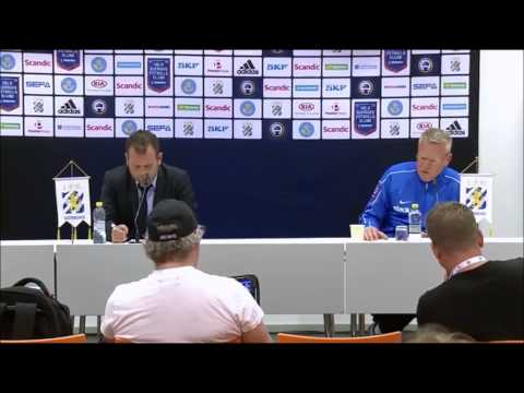 Presskonferens: IFK Göteborg - IFK Norrköping 2-2 (2014)