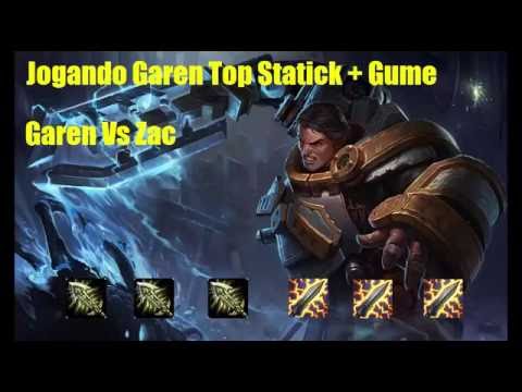 League of legends : Garen 3 stack + 3 gume É PENTA KILL 100% critico