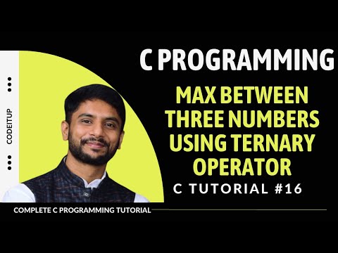 Program to Understand Conditional Operator in C language In Hindi