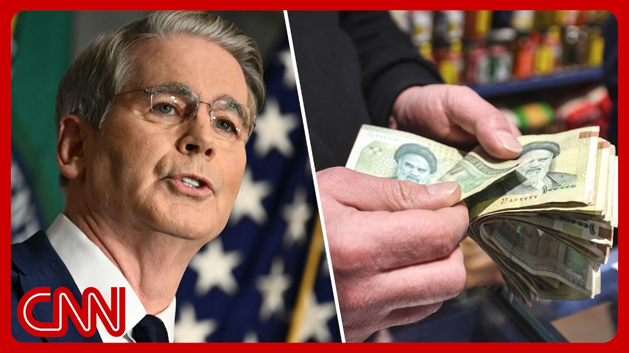 Treasury Sec. Bessent rolls out new US sanctions targeting Iran