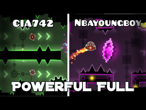 Powerful Full Version Preview #2 | CIA742 and NbaYoungBoy Parts Decorated | Geometry Dash 2.11