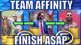Team Affinity 4 Tutorial and Overview! How to Unlock 99 OVR Nolan Ryan SO Fast! MLB The Show 23