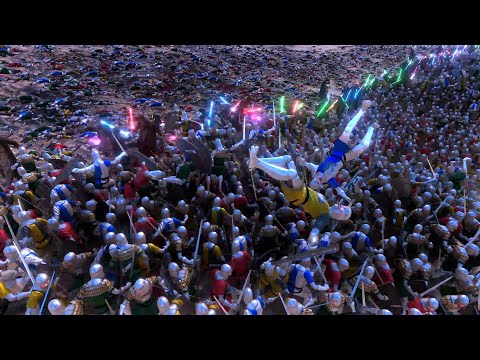 ►UEBS◄ 300 JEDI VS 30.000 Medieval FOOTMAN | Ultimate Epic Battle Simulator