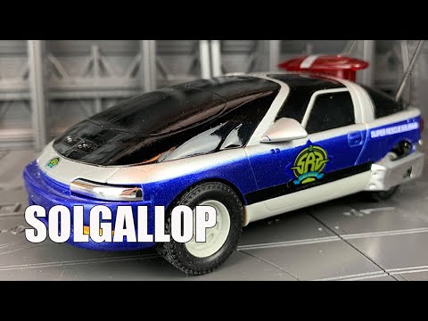 Super Rescue Solbrain SOLGALLOP Review - CollectionDX