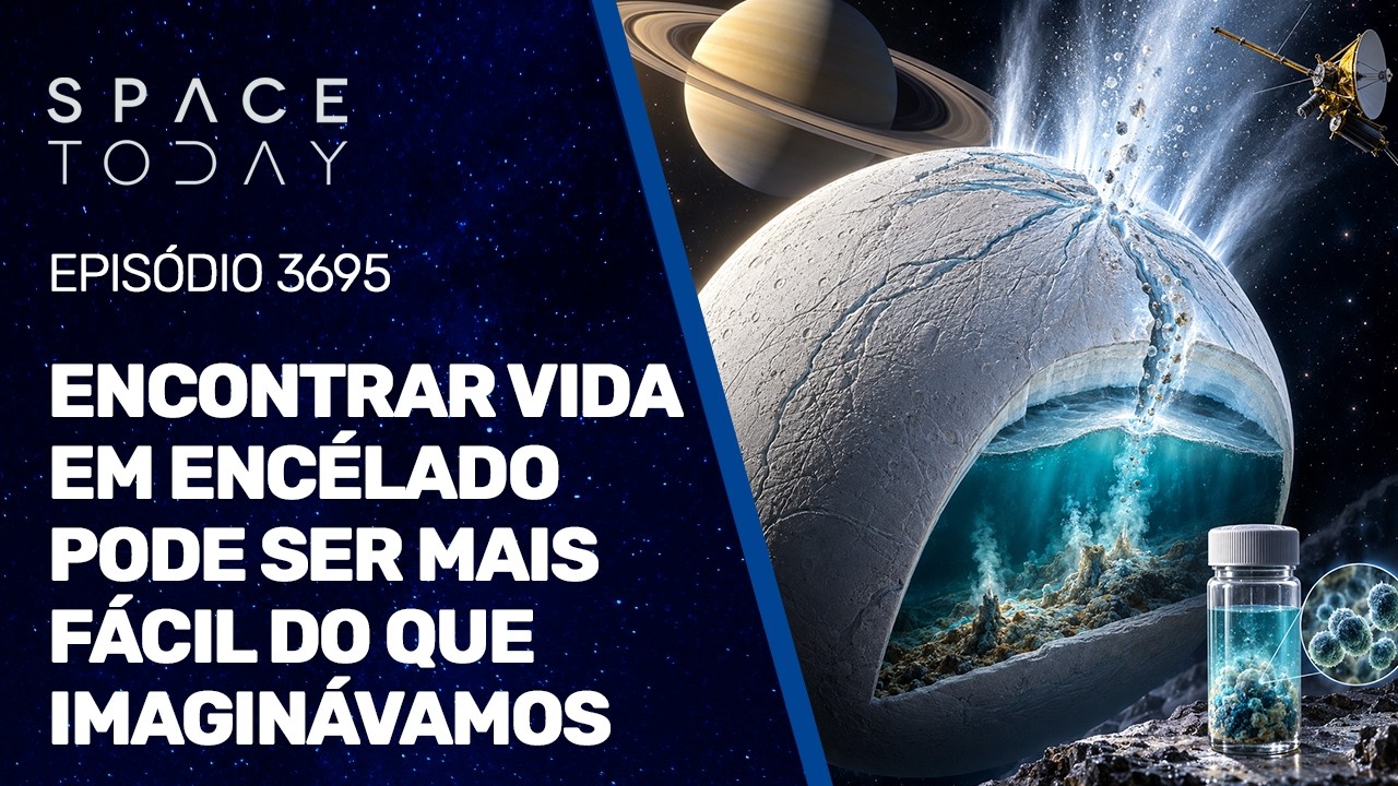 ENCONTRAR VIDA EM ENCÉLADO PODE SER MAIS FÁCIL DO QUE IMAGINÁVAMOS!!!