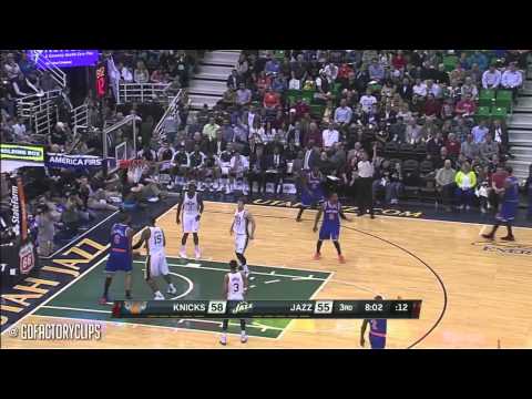2014.03.31   Carmelo Anthony Full Highlights at Jazz   34 Pts, 8 Reb