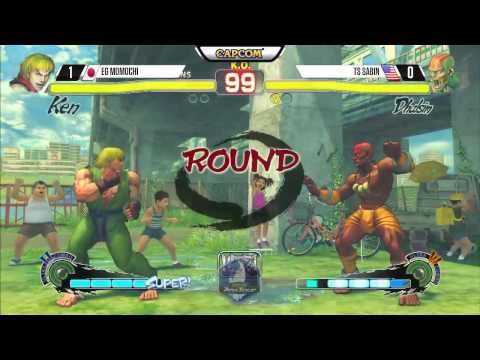 Momochi (Ken) vs TS Sabin (Dhalsim) - Final Round 18 USF4 - 720p 60fps