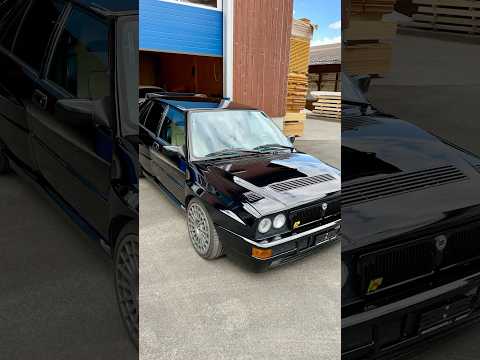 Lancia Delta Integrale HF Turbo Evo 2 special car rally legend and sexy af italian design (is over!)