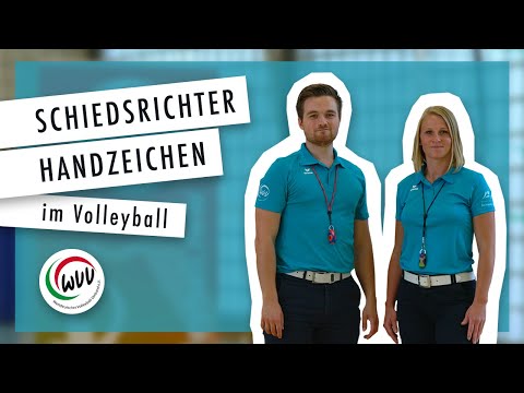 Schiedsrichter-Handzeichen im Volleyball