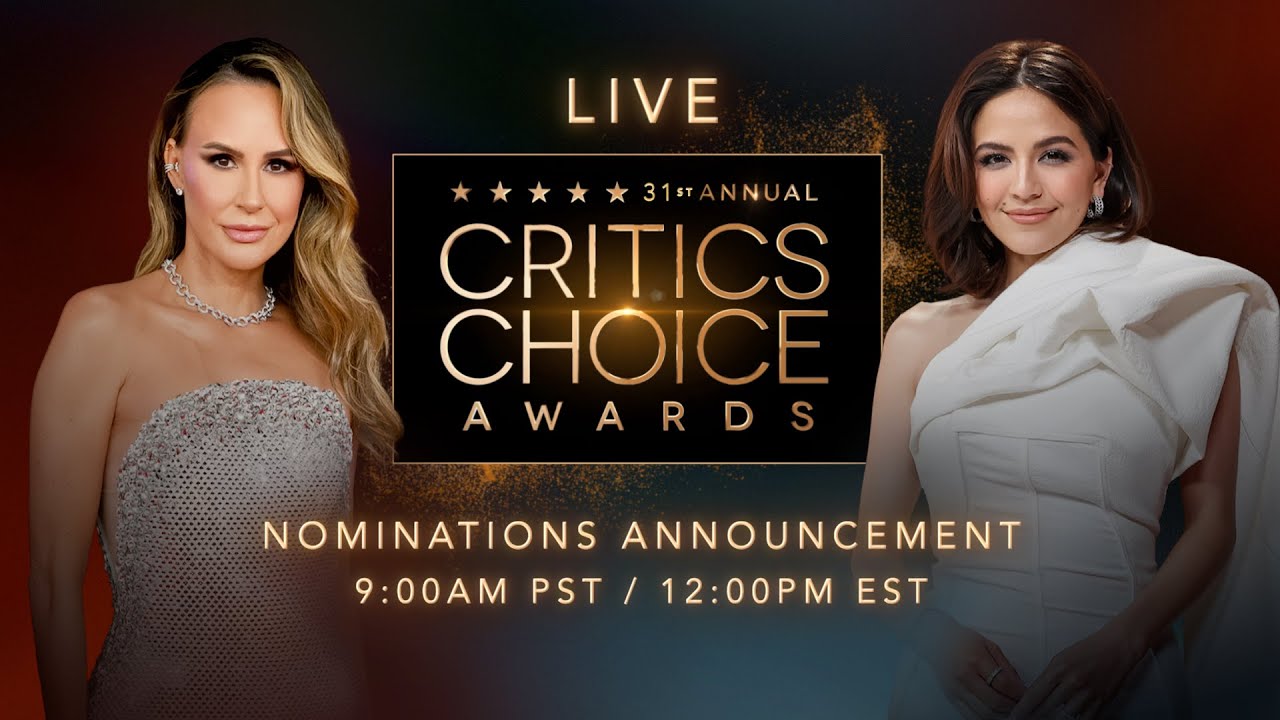 🔴 LIVE: 31st Annual Critics Choice Awards Nominations | E! News - YouTube