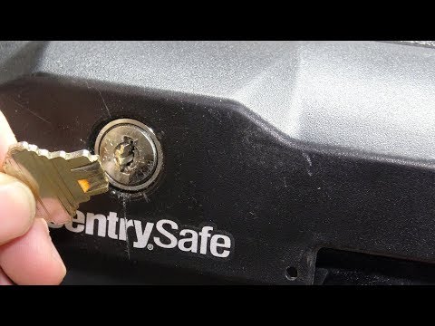(374) Getting a Broken Key Out of a Sentry Fire Box or Safe